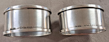Pair of Solid Silver Napkin Rings by Henry Griffith & Sons Ltd of Birmingham