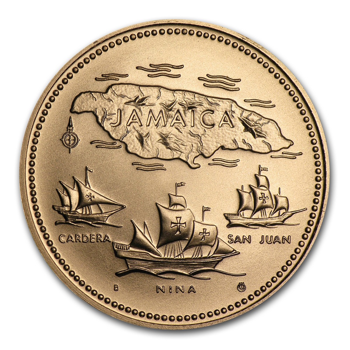 1972 Jamaica Gold 20 Dollars 10th Anniv of Independence BU | eBay
