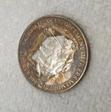 1997 National Law Enforcement Officers Memorial Commemorative Silver Dollar