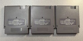 Teenage Mutant Ninja Turtles 1 2 & 3 NES TMNT Trilogy Lot - Tested & Working!