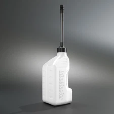 BikeMaster 2.5 Gallon Utility Jug White with Auto Shut Off Hose 101011