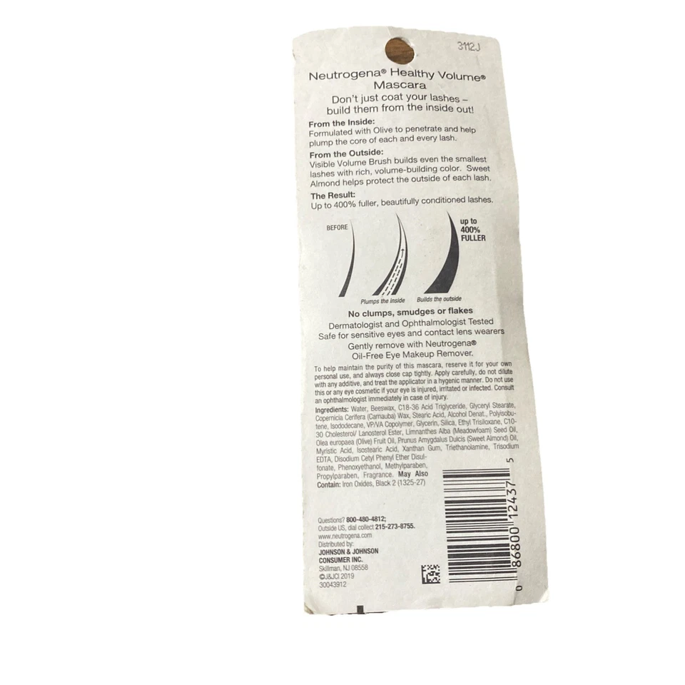 Neutrogena Healthy Volume Mascara - Black 02, 0.21oz - Image 2 of 2