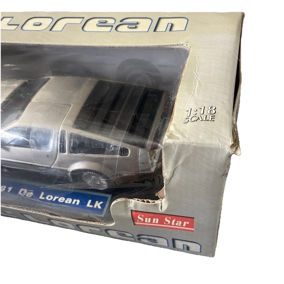 Sun Star 1981 Delorean LK in Brushed Stainless Steel Finish