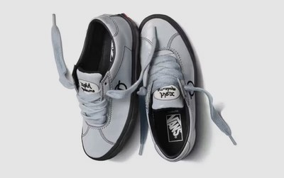 Vans x X-girl Madeline Light Blue Black Low Top (Vintage)