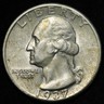 1937 Washington Silver Quarter AU++ E250 GKNC Philadelphia