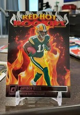 2023 Donruss #RHR-8 Jayden Reed Red Hot Rookies