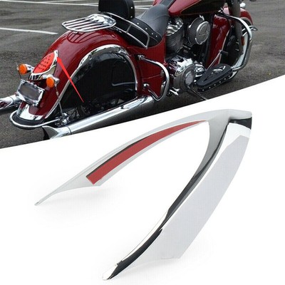 Rücklicht Akzent Trim Schmücken Abdeckung Für Indian Chief Classic Roadmaster #E