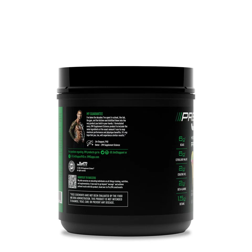 Jym® Pre Jym Pré-Treino - Xervete arco-íris (30 porções) - Imagem 2 de 4