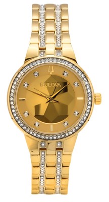 Bulova Classic Quartz Casual 97L176 Spritzwassergeschützte Damenuhr