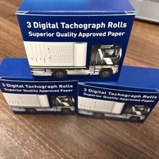 3 Boxes Digital Tachograph Rolls tacho rolls digital tachograph printer rolls 