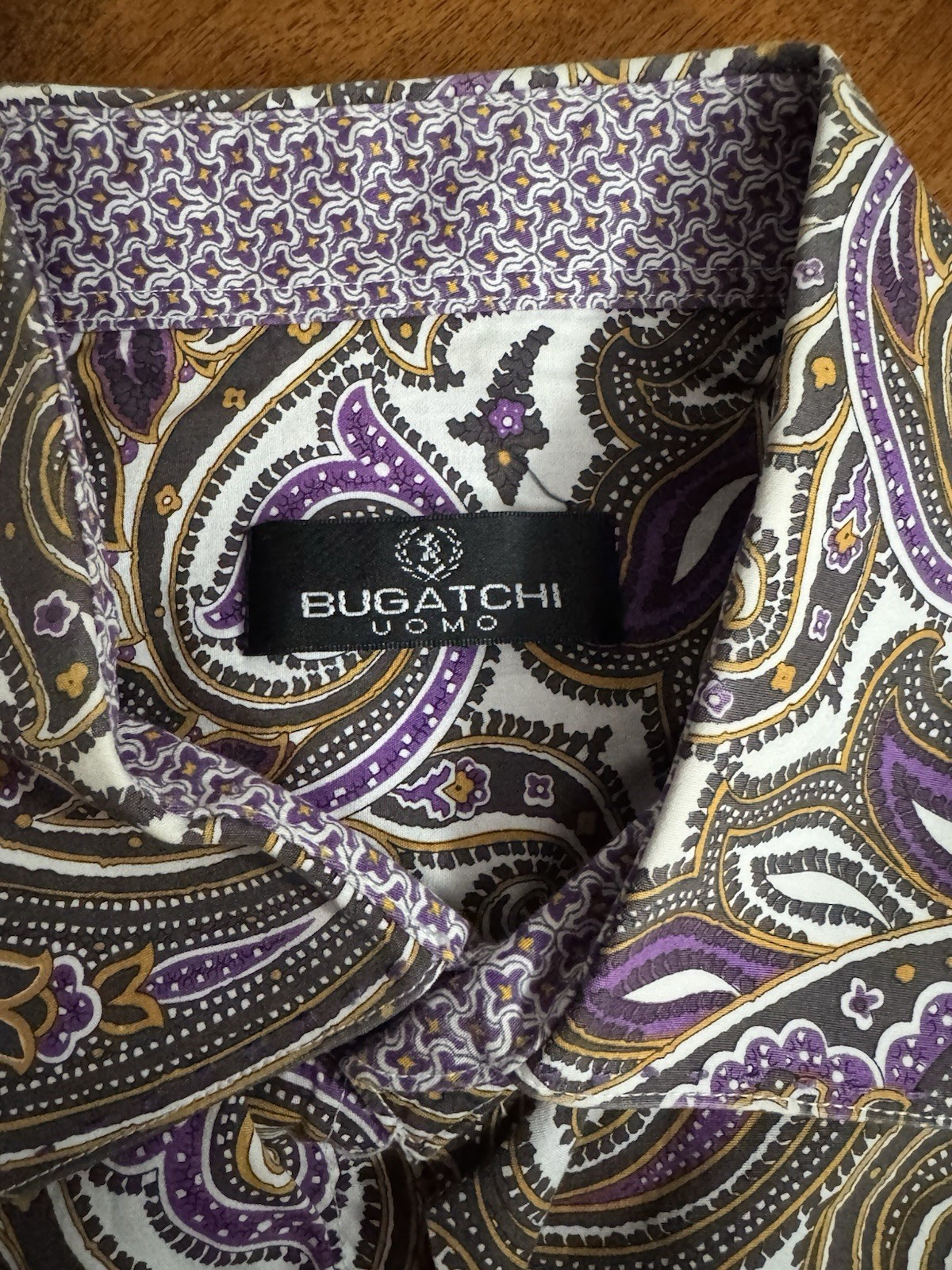 Bugatchi Uomo Button Down Shirt Extra Large XL Pu… - image 3