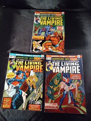Adventure Into Fear #20 #21 #22 1st Solo Morbius | eBay