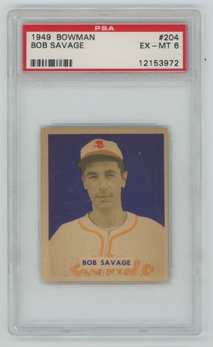 1949 Bob Savage #204