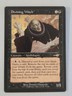 Magic: The Gathering Nemesis Divining Witch Rare Creature Black 1/1 Giancola 57…
