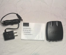 Insignia RCA Analog To HDMI Converter Black NS-HZ330 Retro Gaming TV Adapter