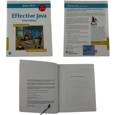 Effective Java 3rd Edition (updated for Java 9) Joshua Bloch Paperback (2018)