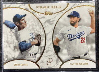 2025 Topps Dynamic Duals Koufax/Kershaw #14 MINT*
