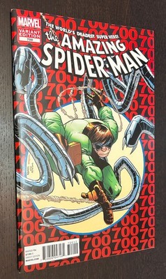 AMAZING SPIDER MAN #700 (Marvel Comics 2013) -- Doctor Octopus 2nd Print VARIANT