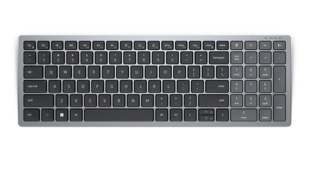 Dell Keyboard KB740 Keyboard Wireless Keyboard Technology - Scissors US 506 g 2.