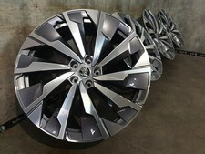 4x Skoda Elroq 85 Sportline RS Supernova Alufelgen 21 Zoll NEU 5LA601025CC