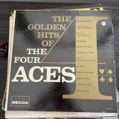 The Golden Hits of the Four Aces - 1960 Decca DL4013 Vinyl Record LP 
