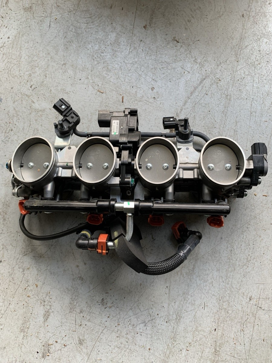2013-2017 KAWASAKI NINJA ZX6R OEM MAIN FUEL INJECTORS / THROTTLE