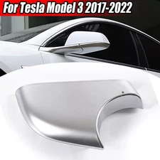 1x Left Side For Tesla Model 3 2017-2022 Door Wing Mirror Cover Lower Holder Cap
