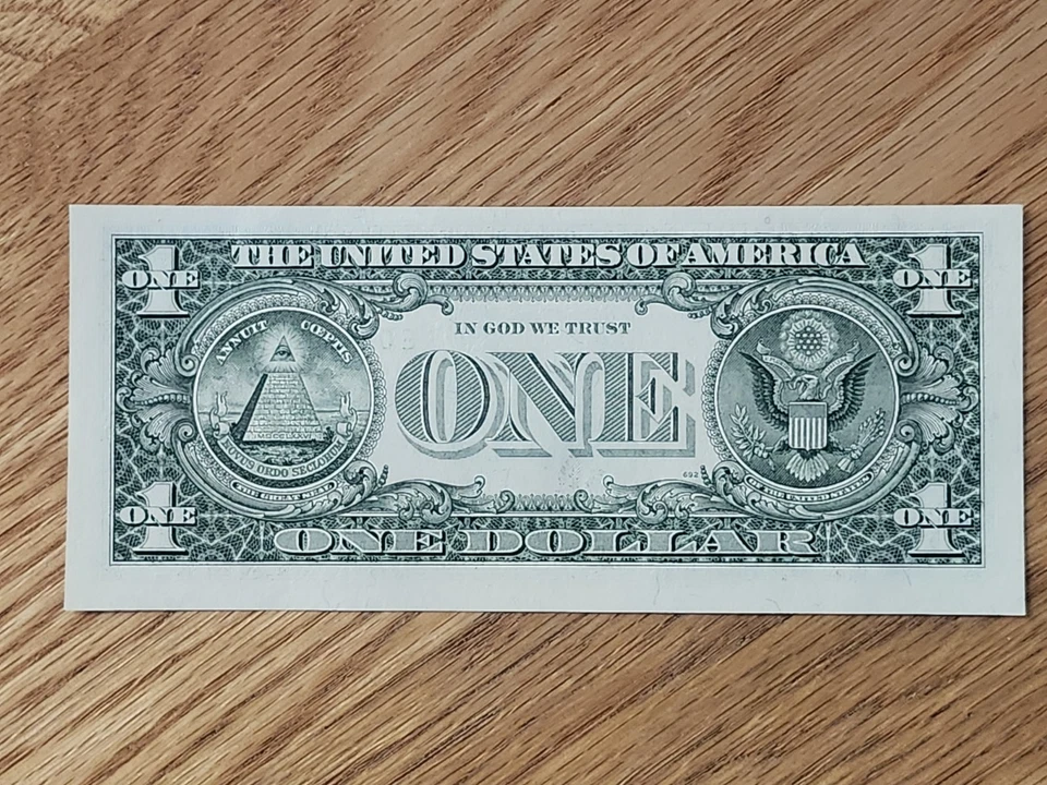 1995 $1 "STAR NOTE" RICHMOND DISTRICT UNC/GEM E09960015* 2 OF 3 CONS SER NUM - Image 2 of 4