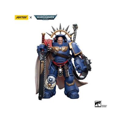 JoyToy Space Marines - Ultramarines - Ultramarines Captain in Gravis Armour 1/18