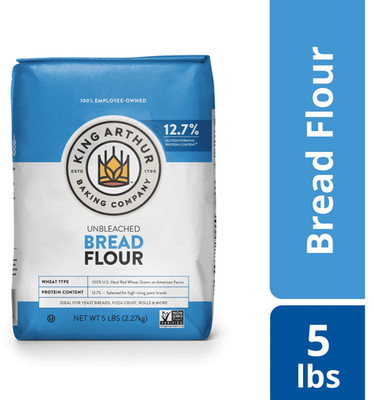 King Arthur Flour Unbleached Bread Flour 5 lb. Bag FREE & FAST SHIPPING