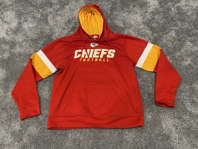 KC Chiefs NFL Team Appeal Hoodie Sweatshirt Size Large Red Kansas City