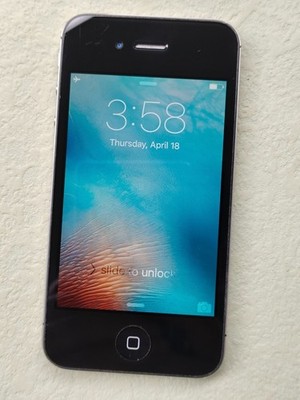 Good Working Apple iPhone 4/4s White/Black 8/16/32GB UNLOCKED