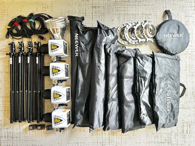Paul C Buff Alien Bees B800 Strobe Package