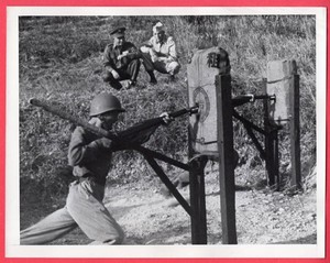 1955 US Army Self Defense Drill 7x9 Original News Photo