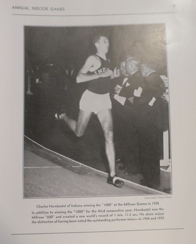 1936 & 37 Millrose Games Track Meet Programs Madison Sq. Garden,runners photos - Picture 16 of 24
