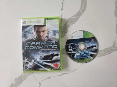 Carrier Command: Gaea Mission (Microsoft Xbox 360, 2012) NO Manual Free Fast S/H