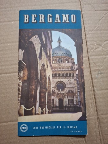 PROSPEKT-BROSCHÜRE-70ER JAHRE-BERGAMO-ENIT PROVINZIELLE TOURISMUS-SEHR GUT - Bild 1 von 5