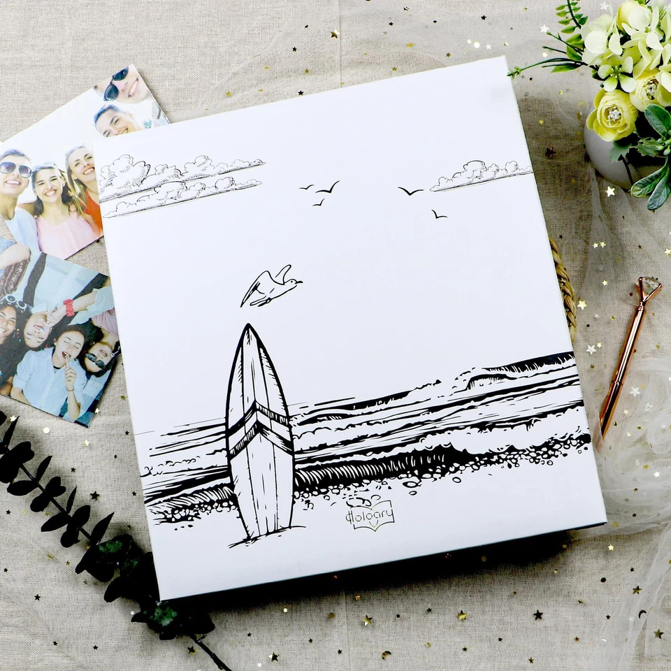 Álbum de fotos de viaje 4x6 500 fotos cinco fotos por página, foto grande de vacaciones... Foto 3 de 4