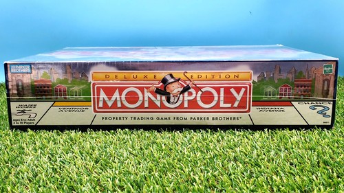 (Vintage) Monopoly Edición Deluxe Juego de Mesa Parker Brothers 1998 Nuevo/Sello - Imagen 5 de 19