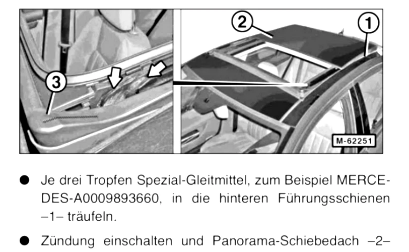 Mercedes-Benz Gleitpaste A0019894651  10g  für das  Schiebedach Panoramadach - Bild 4 von 4