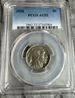 1928 Buffalo Nickel PCGS AU53 5C