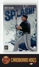 2022 Donruss Optic #SP-10 Matt Olson Atlanta Braves Splash