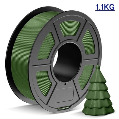 JAYO 1.1KG PETG 3D Printer Filament 1.75mm Oliver Green +/-0.02mm High Toughness