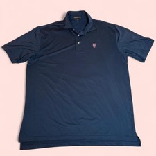 Peter Millar Navy Golf Polo XL Summer Comfort Performance Shirt