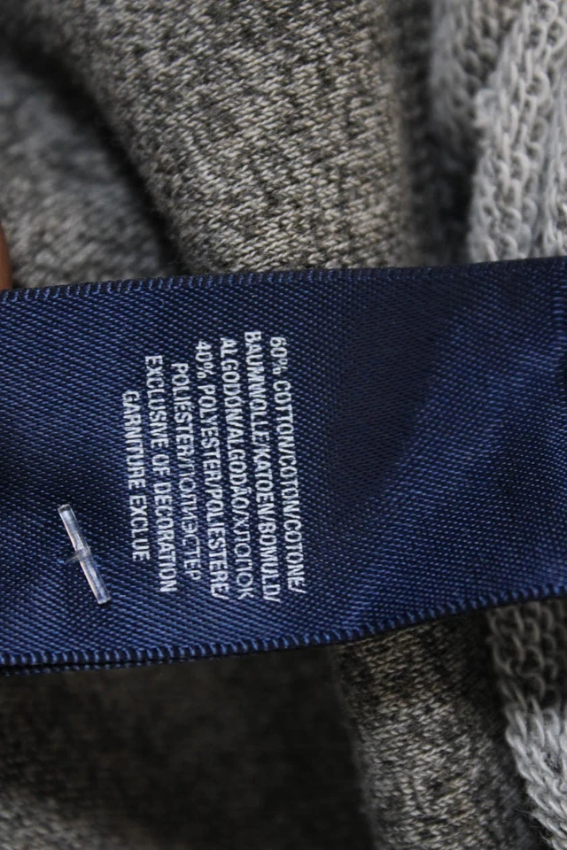 Ralph Lauren Blue Label  Childrens Girls Sweatshirt Gray Cotton Size 8-10 - Image 4 of 4