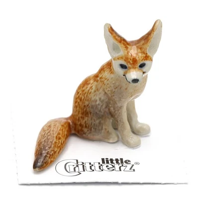 Little Critterz Fennec Fox "Algeria" Animal - Miniature Porcelain Figurine - Image 1 of 2
