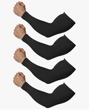 2 pary czarnych rękawów na ramię UV