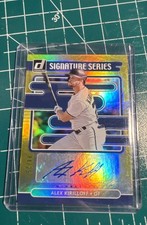 2021 Panini Donruss - Signature Series Alex Kirilloff #SS-AK Gold /25 (AU, RC)