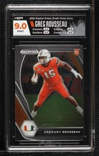 2021 Panini Prizm Draft Picks Greg Rousseau #144 HGA 9 MINT 1t6