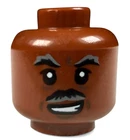 LEGO Star Wars Retired Old Lando Calrissian Minifigure sw1067 HEAD 3626pb2496